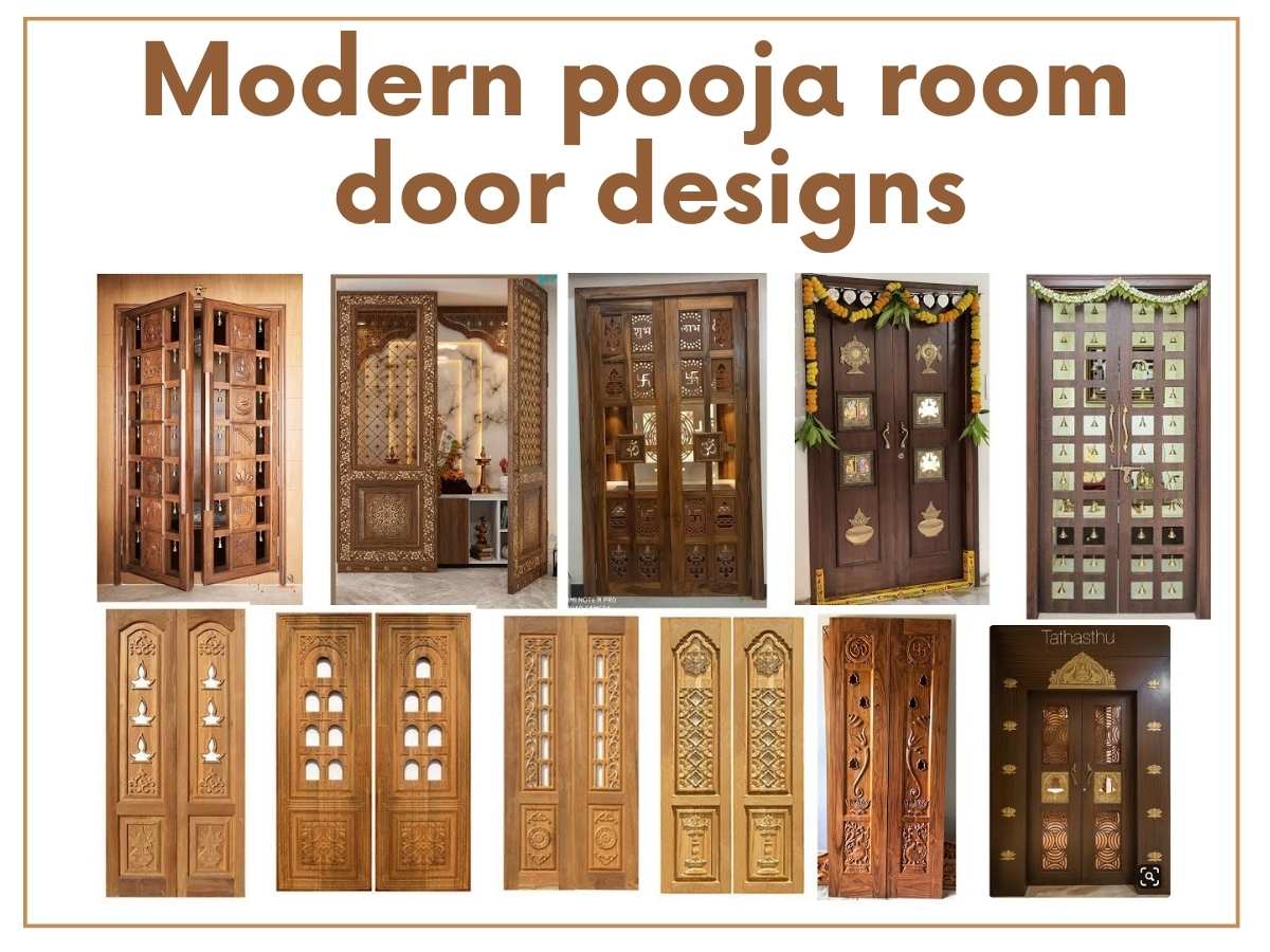 15 Modern Pooja Room Door Designs With Pictures