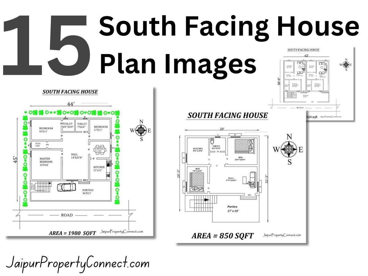 15 Best South Facing House Plans