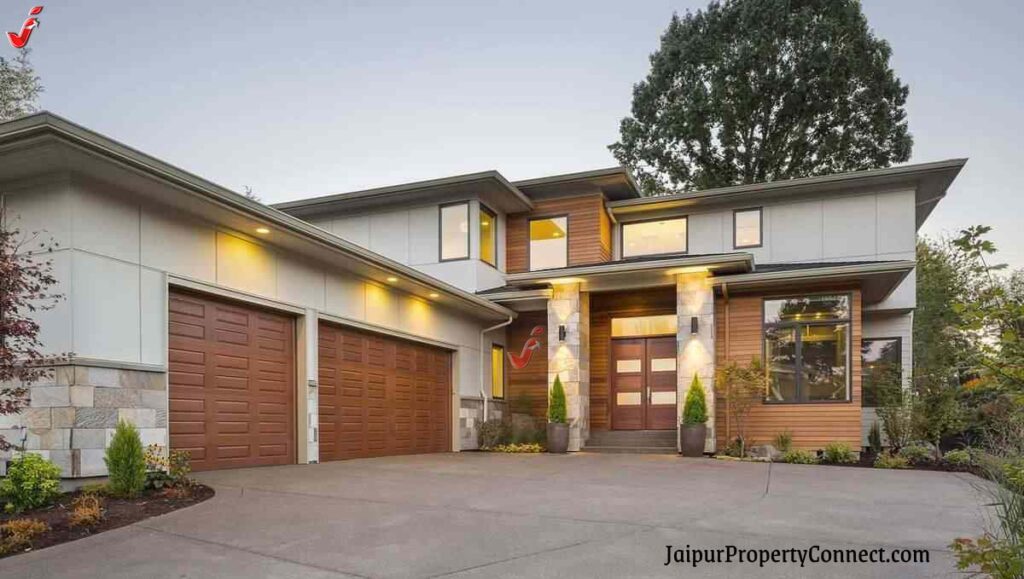 The size of a garage depends on the preferences of the homeowner